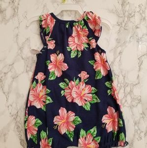 Carter's baby girl short jumpsuit